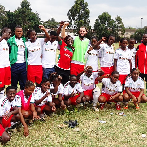 Jack with the Football Academy